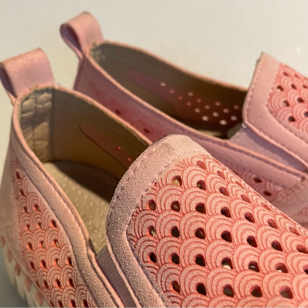 Ilse Jacobsen Tulip Pink Girl Slip On Sneakers Flats 33 - Picture 7 of 8